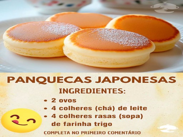 Panquecas Japonesas Super Fofinhas A Receita Que Vai Conquistar Seu