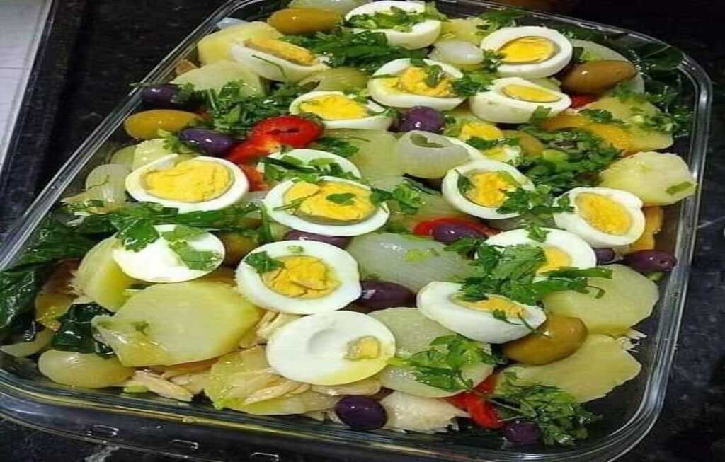 Salada Fácil de Bacalhau