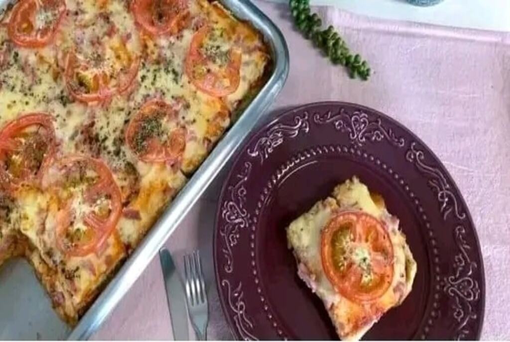 Bauru de forno com pão de forma